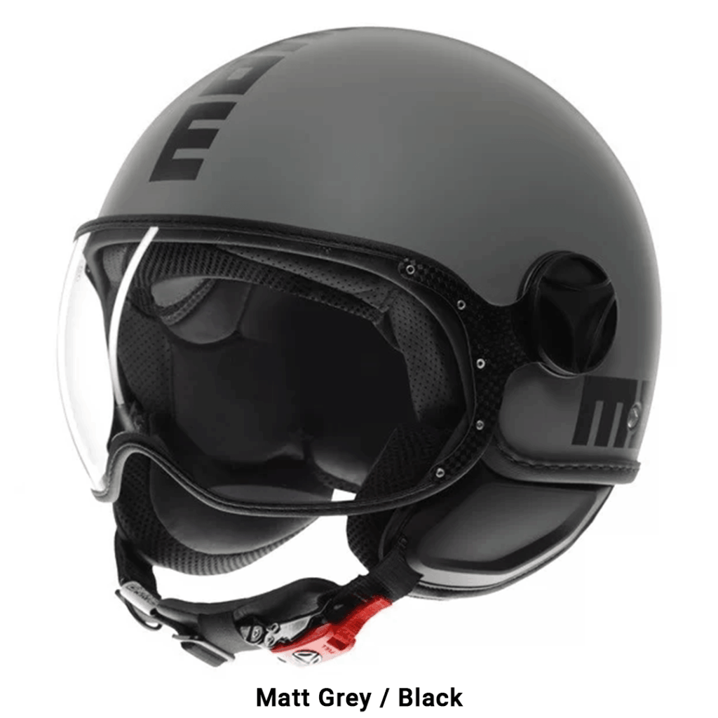 matt grey - black
